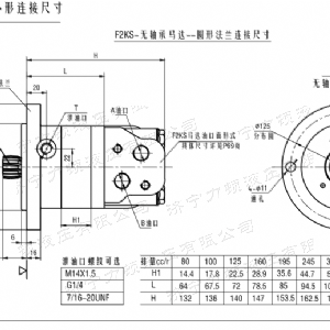 F2K無軸承系列馬達